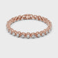 Cushion Cut Diamond Tennis Bracelet